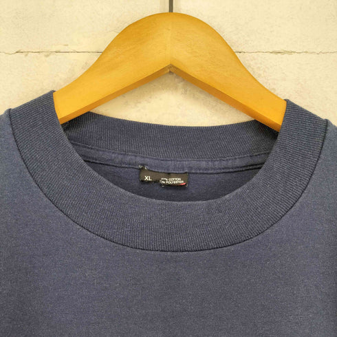 袖裾シングル KANSAS フラワーデザインクルーネックTシャツ メンズ JPN:XL