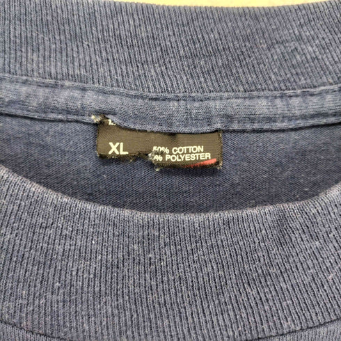 袖裾シングル KANSAS フラワーデザインクルーネックTシャツ メンズ JPN:XL