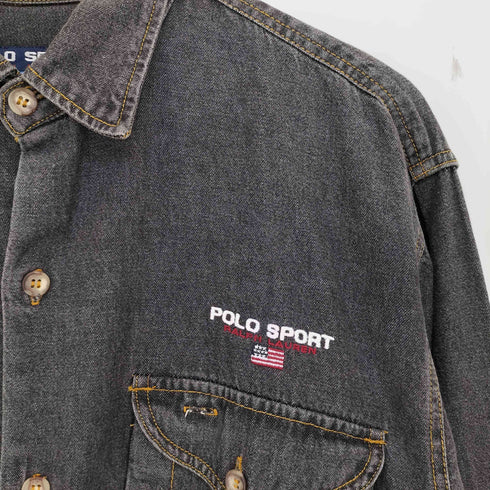 ポロスポーツラルフローレン POLO SPORT RALPH LAUREN FILMORE デニムシャツ メンズ import:L