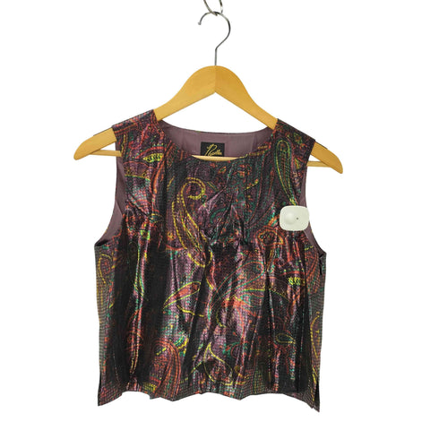 ニードルズ Needles C.C. Vest - Paisley Printed レディース JPN:1
