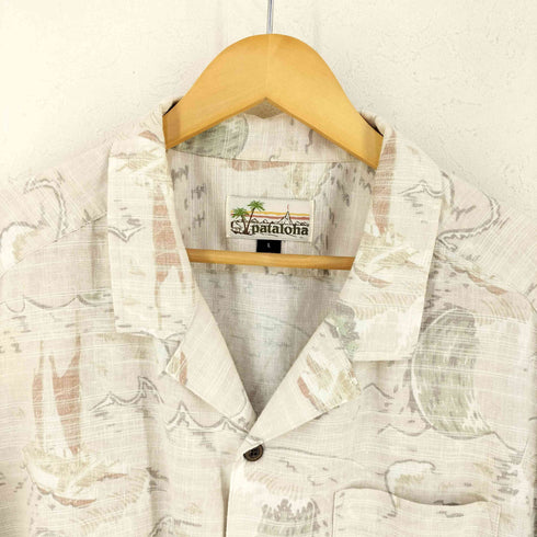 パタゴニア patagonia Pataloha Shirt ホクレア号 Voyage Pelican メンズ import:L