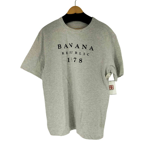バナナリパブリック BANANA REPUBLIC フロントプリント S/S Tシャツ メンズ import:XL