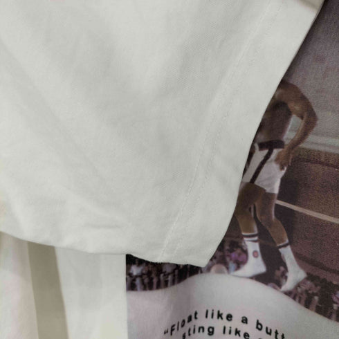 ザラ ZARA アスリートプリントTシャツ メンズ XL