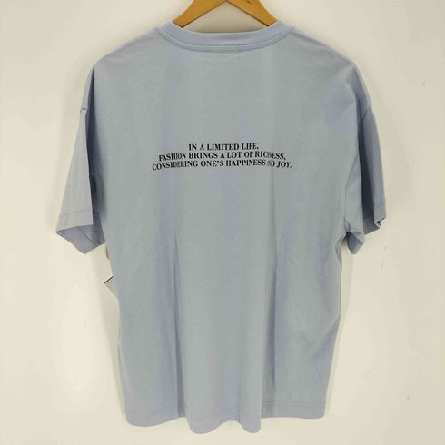 MIESROHE Organiccotton back print T-shirt レディース ONE SIZE