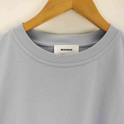 MIESROHE Organiccotton back print T-shirt レディース ONE SIZE