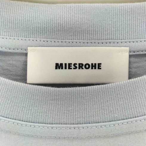 MIESROHE Organiccotton back print T-shirt レディース ONE SIZE