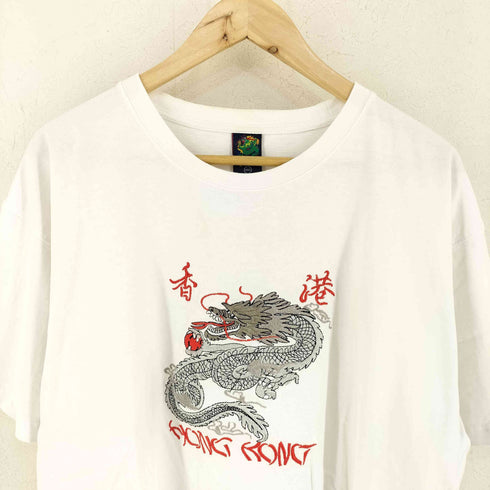 HONG KONG クルーネックTシャツ メンズ import:XXL
