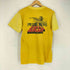 USS POGY 襟袖切替両面プリントクルーネックTシャツ メンズ