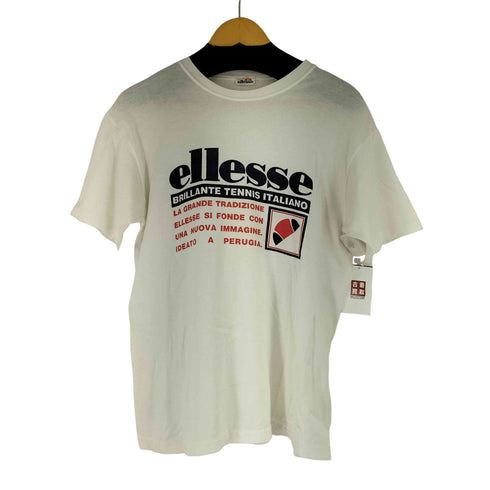 エレッセ ellesse 90s フロントプリント S/S Tシャツ メンズ