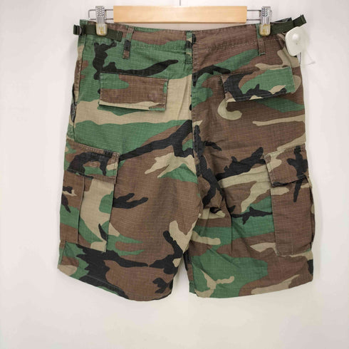ロスコ ROTHCO RIP STOP WOODLAND PATTERN B.D.U SHORT リップストップ ウッドランド カーゴ ショーツ メンズ SMALL REGULAR