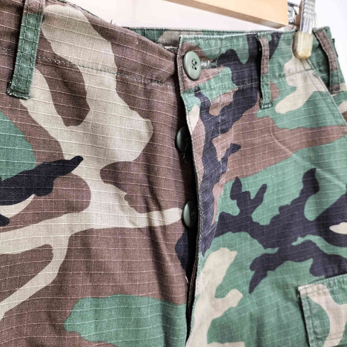 ロスコ ROTHCO RIP STOP WOODLAND PATTERN B.D.U SHORT リップストップ ウッドランド カーゴ ショーツ メンズ SMALL REGULAR