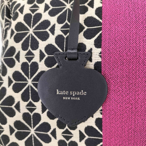 ケイトスペードニューヨーク kate spade NEW YORK スペードフラワー ジャガードストライプ エブリシングラージトート レディース