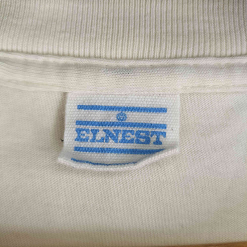 エルネスト ELNEST フロントプリント S/S Tシャツ メンズ import:M