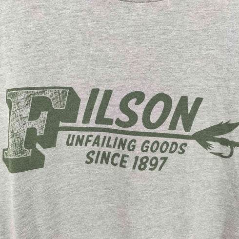 フィルソンガーメント FILSON GARMENT HTHRGYFLY フェザージグ クルーネックTシャツ メンズ import:S