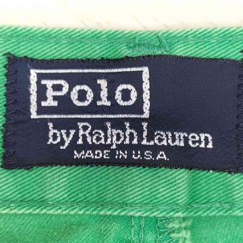 ポロラルフローレン POLO RALPH LAUREN USA製 ポロチノ 2タック ワイドテーパード メンズ 36/32