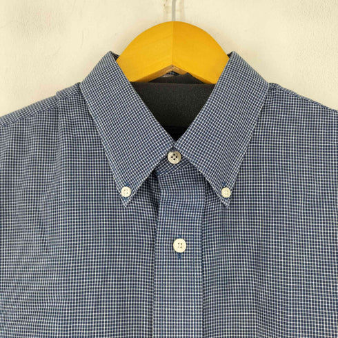 ヴァンヒューゼン VAN HEUSEN チェック L/S BDシャツ メンズ