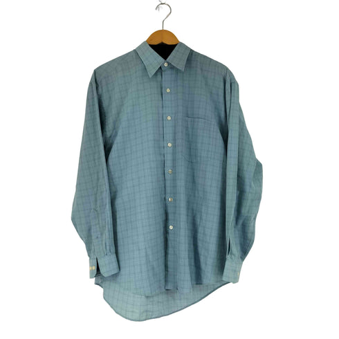 ヴァンヒューゼン VAN HEUSEN チェック L/S シャツ メンズ import:M