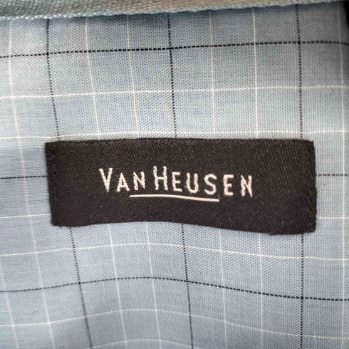 ヴァンヒューゼン VAN HEUSEN チェック L/S シャツ メンズ import:M