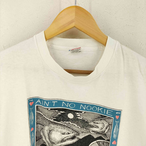 フルーツオブザルーム FRUIT OF THE LOOM USA製 RAY TROLL クルーネックTシャツ メンズ import:XL