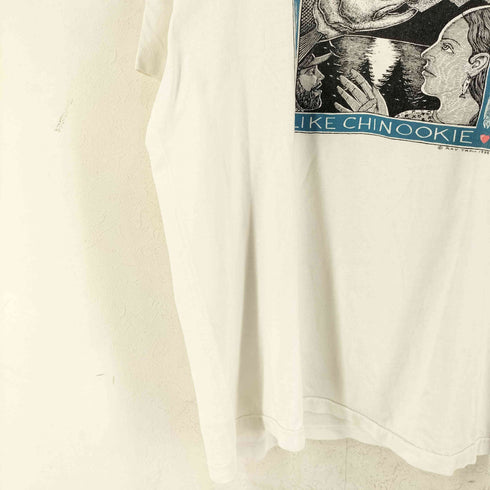 フルーツオブザルーム FRUIT OF THE LOOM USA製 RAY TROLL クルーネックTシャツ メンズ import:XL