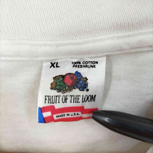 フルーツオブザルーム FRUIT OF THE LOOM USA製 RAY TROLL クルーネックTシャツ メンズ import:XL
