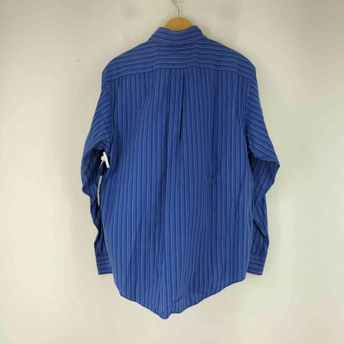 ラウンドツリーアンドヨーク roundtree&yorke ストライプ L/S BDシャツ メンズ import:M