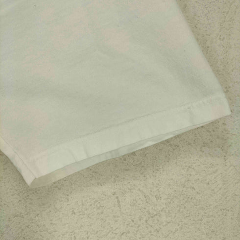 企業ロゴプリントクルーネックTシャツ メンズ