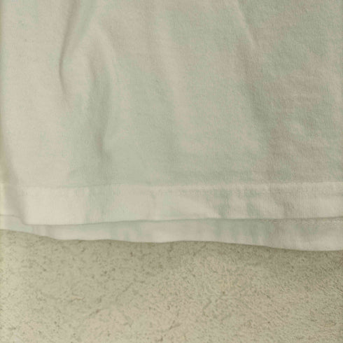 企業ロゴプリントクルーネックTシャツ メンズ