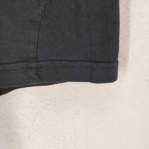 企業ロゴプリントクルーネックTシャツ メンズ