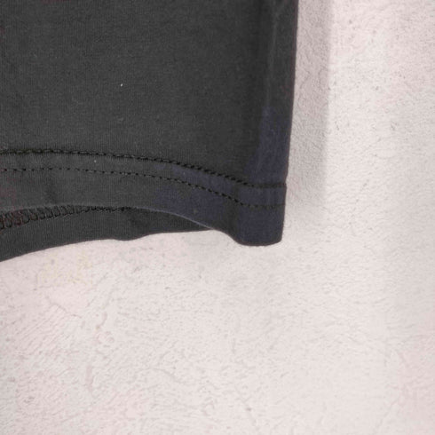 企業ロゴプリントクルーネックTシャツ メンズ