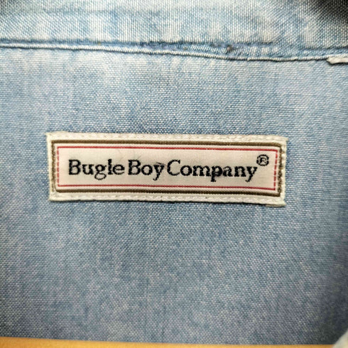 BUGLE BOY COMPANY バードプリントBDシャツ メンズ