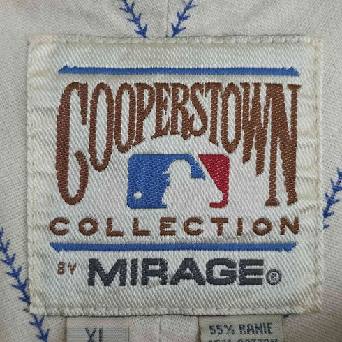 クーパーズタウン COOPERSTOWN by MIRAGE Brooklyn ブルックリン ROBINSON 42 ベースボールシャツ メンズ import:XL