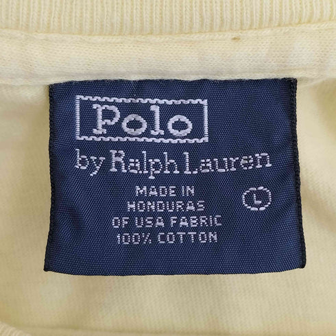 ポロラルフローレン POLO RALPH LAUREN ホンジュラス製 ポロベア Tシャツ メンズ import:L