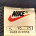 ナイキ NIKE 90S 白タグ 裏起毛 ロゴ刺繍 ハーフジップ スウェット メンズ import:XL
