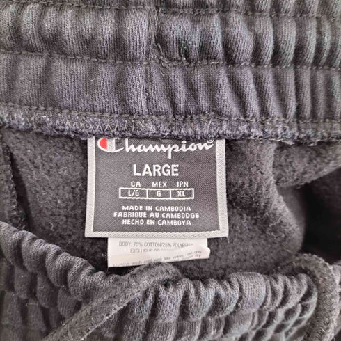 チャンピオン Champion ロゴ刺繍裾ジップスウェットパンツ メンズ JPN:L