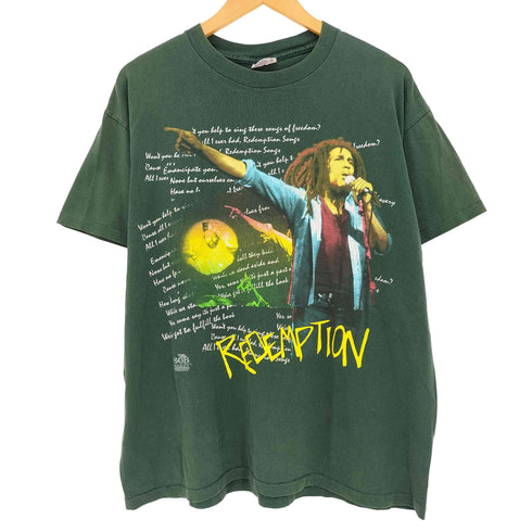 SOFTEE USA製 1993© Redemption レゲエ Tシャツ 袖&裾シングル メンズ import:XL