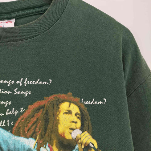 SOFTEE USA製 1993© Redemption レゲエ Tシャツ 袖&裾シングル メンズ import:XL
