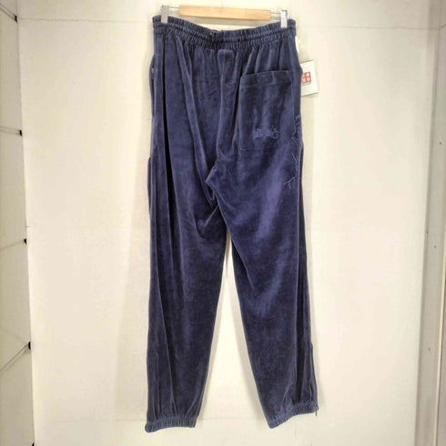 サウスポール SOUTHPOLE 刺繍デザイン裾ジップベロアパンツ メンズ JPN:L
