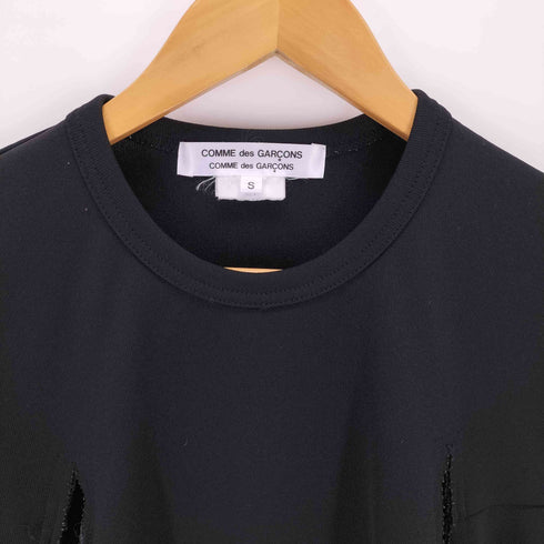 コムデギャルソンコムデギャルソン COMME des GARCONS COMME des GARCONS 19AW フリルドッキング変形L/Sカットソー レディース JPN:S
