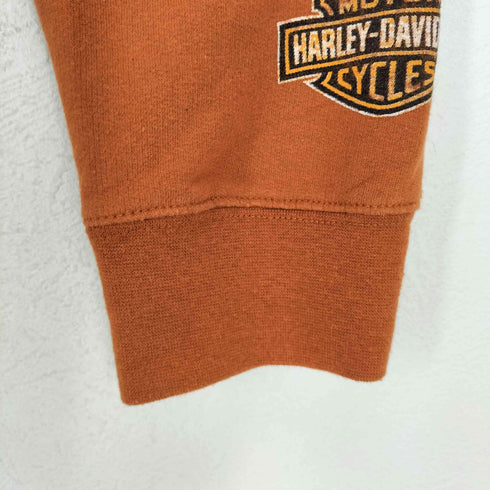 ハーレーダビッドソン HARLEY-DAVIDSON フロントプリントプルオーバーパーカー メンズ JPN:L