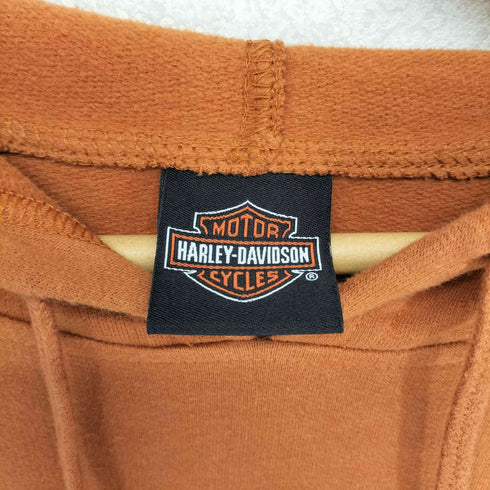 ハーレーダビッドソン HARLEY-DAVIDSON フロントプリントプルオーバーパーカー メンズ JPN:L