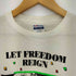 ヘインズ Hanes USA製 LET FREEDOM REIGN Tシャツ メンズ import:XL