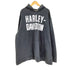 ハーレーダビッドソン HARLEY-DAVIDSON ビッグシルエットフロントプリントプルオーバーパーカー メンズ 5XL