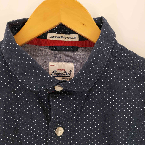 スーパードライ Superdry 極度乾燥(しなさい) ドットシャツ メンズ