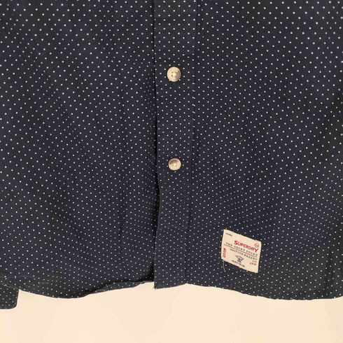 スーパードライ Superdry 極度乾燥(しなさい) ドットシャツ メンズ