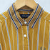 フレッドペリー FRED PERRY 月桂樹刺しゅう ストライプシャツワンピース レディース uk8