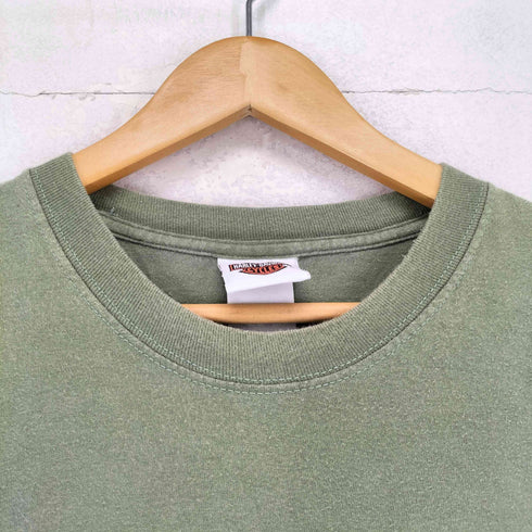 ハーレーダビッドソン HARLEY-DAVIDSON 両面プリントクルーネックTシャツ メンズ 2XL