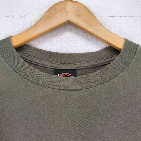 ハーレーダビッドソン HARLEY-DAVIDSON 両面プリントクルーネックポケットTシャツ メンズ 3XL