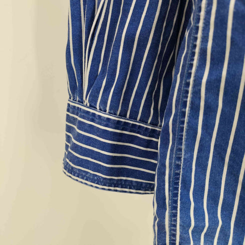 ブルックスブラザーズ BROOKS BROTHERS USA製 ストライプ柄 ボタンダウンシャツ レディース JPN:M
