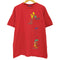 キャラクタープリント ポケット Tシャツ メンズ